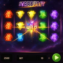 RobyCasino - Starburst Slot - Gra na Pieniądze