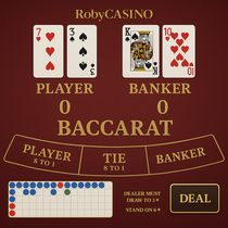 RobyCasino - Bakarat - Gra Stołowa VIP
