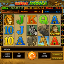 RobyCasino - Mega Moolah Slot Game - Microgaming Jackpot